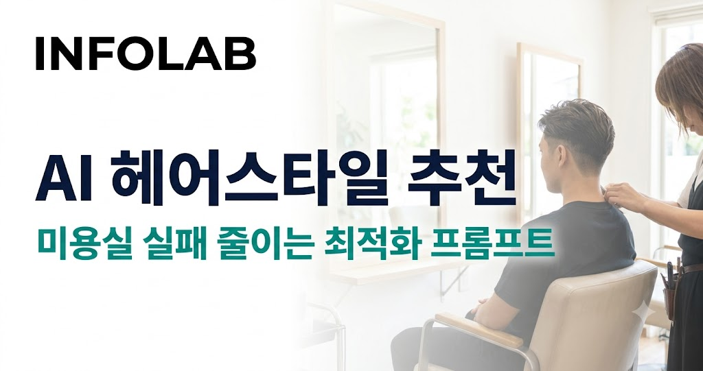 AI 헤어스타일 추천, 미용실 실패 줄이는 최적화 프롬프트 3가지 1